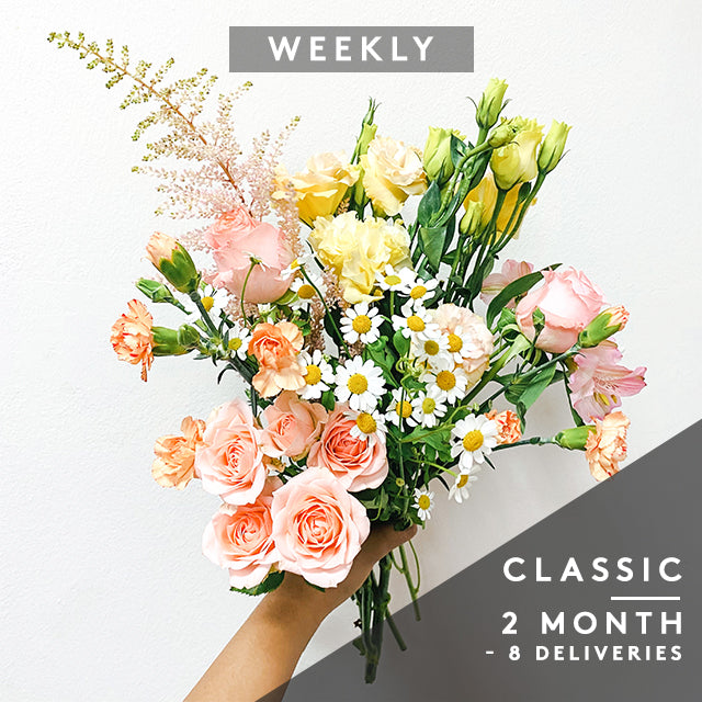 FreshBlooms.Co Weekly Flower Subscription - Classic