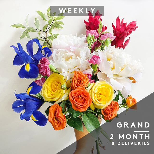 FreshBlooms.Co Weekly Flower Subscription - Grand